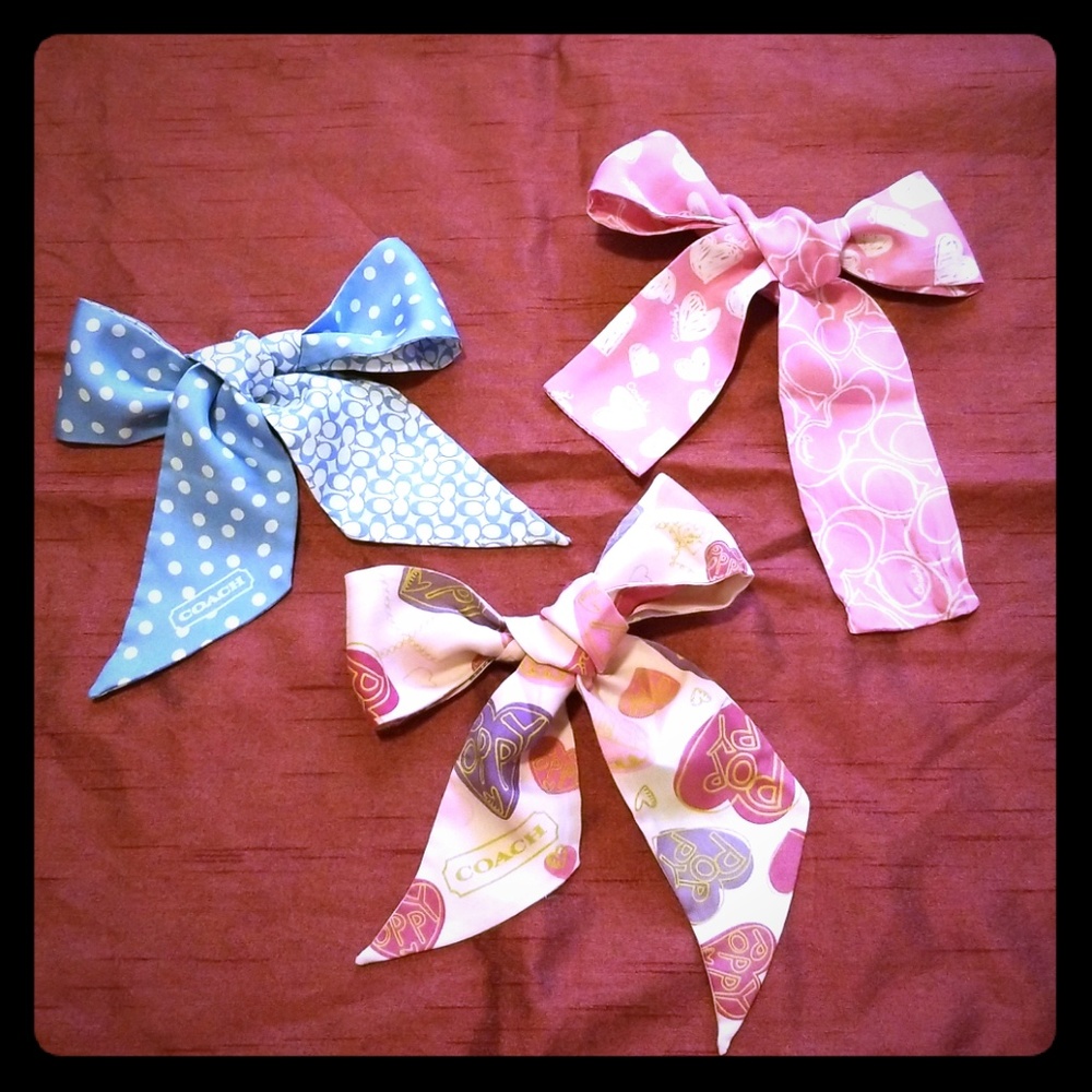 Coach Ribbon/Twilly Scarves